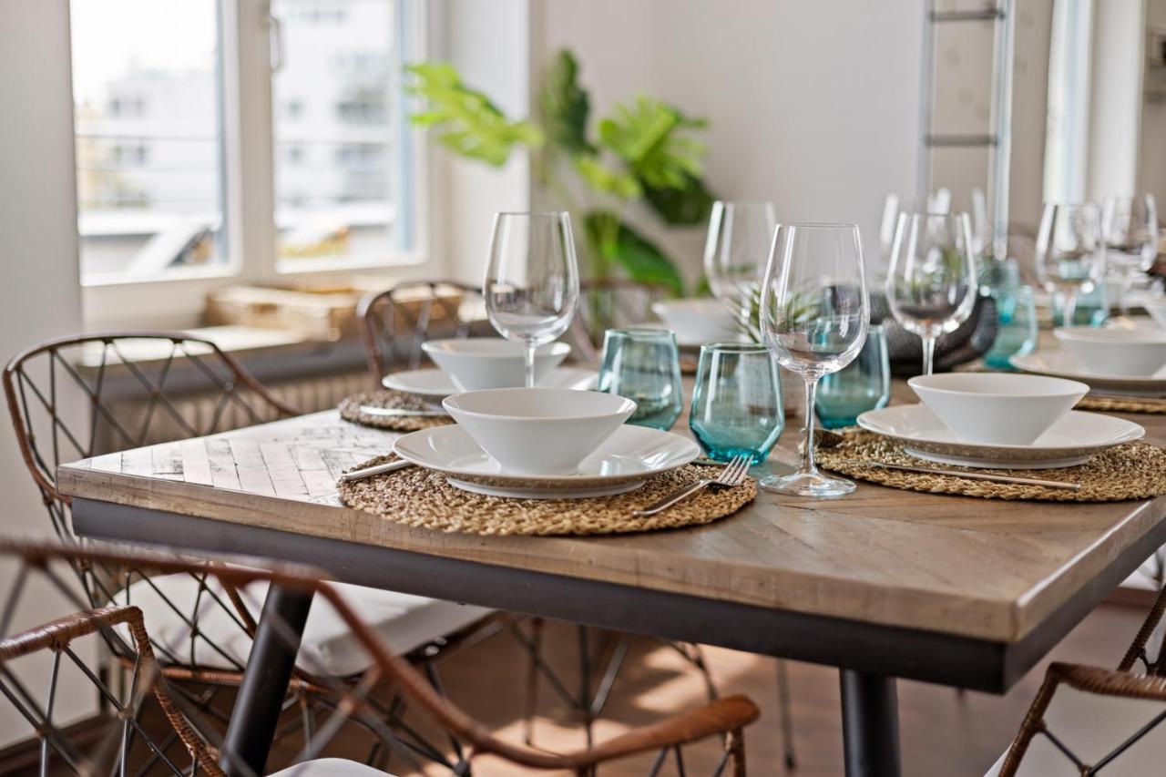 Arbio I Premium Penthouse Apartment Augsburg Luaran gambar
