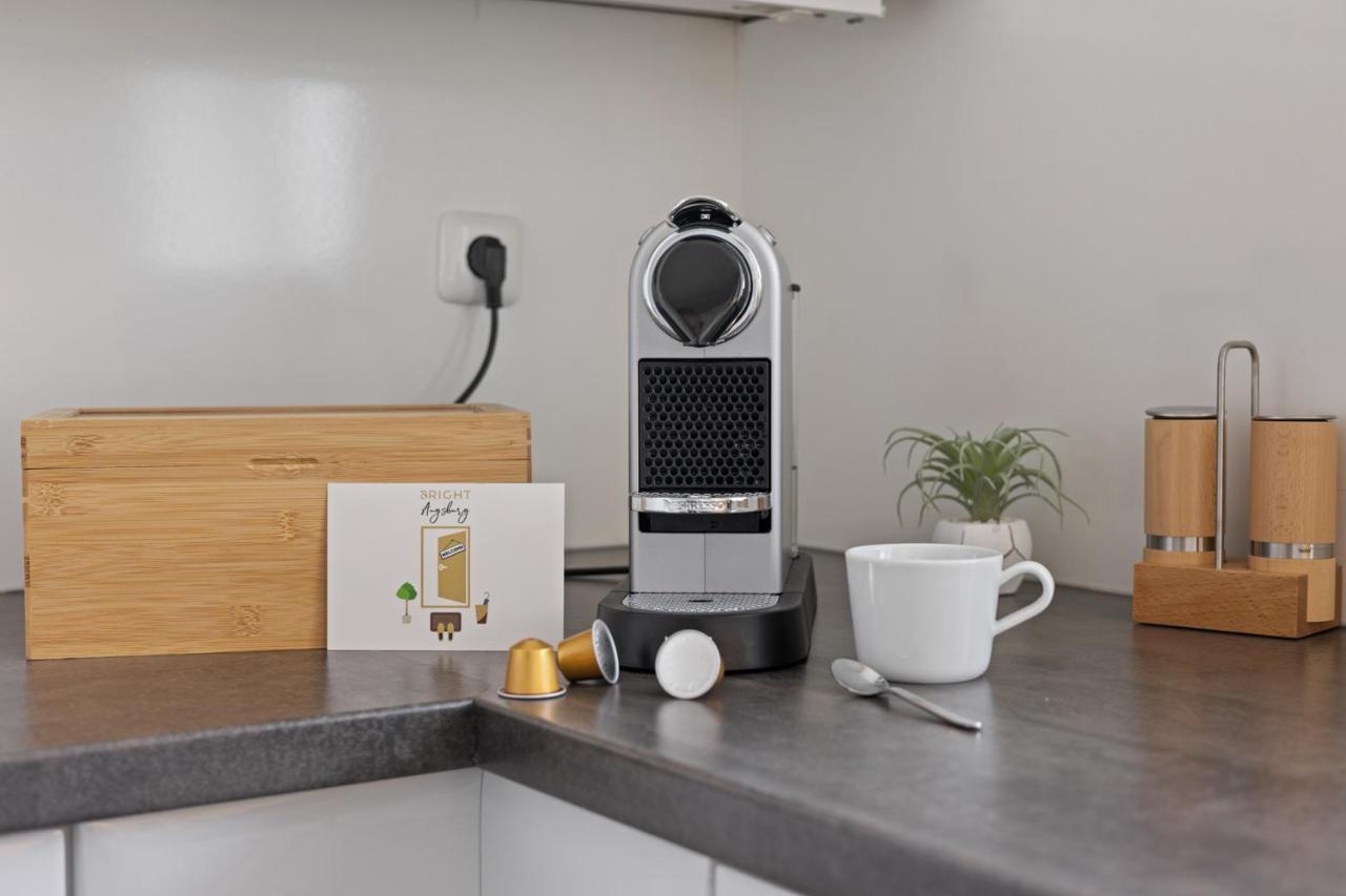 Arbio I Premium Penthouse Apartment Augsburg Luaran gambar