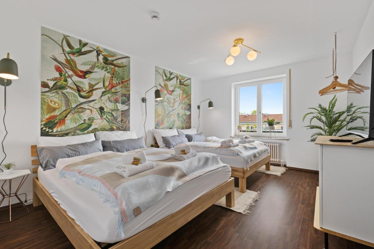 Arbio I Premium Penthouse Apartment Augsburg Luaran gambar