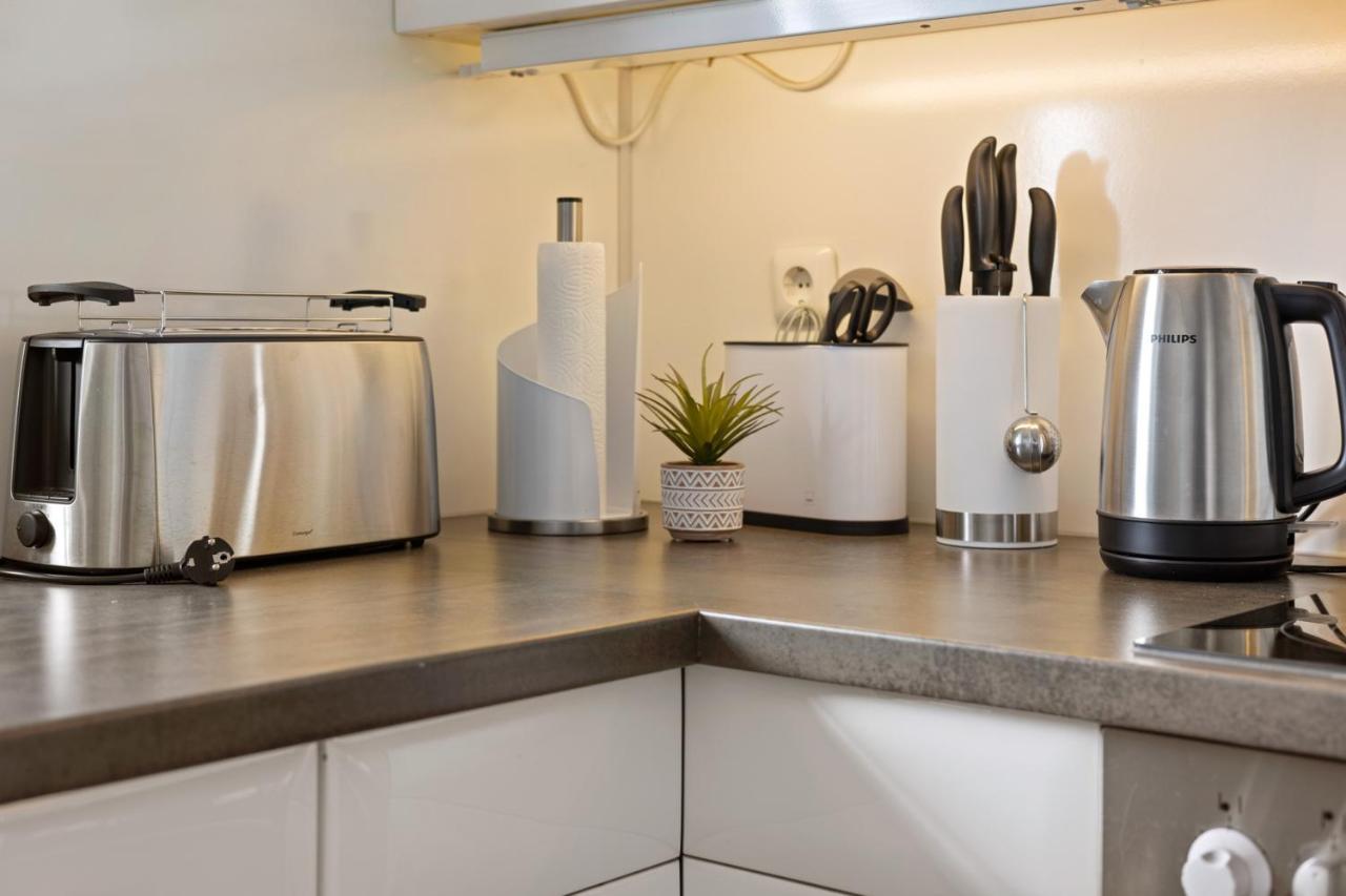 Arbio I Premium Penthouse Apartment Augsburg Luaran gambar