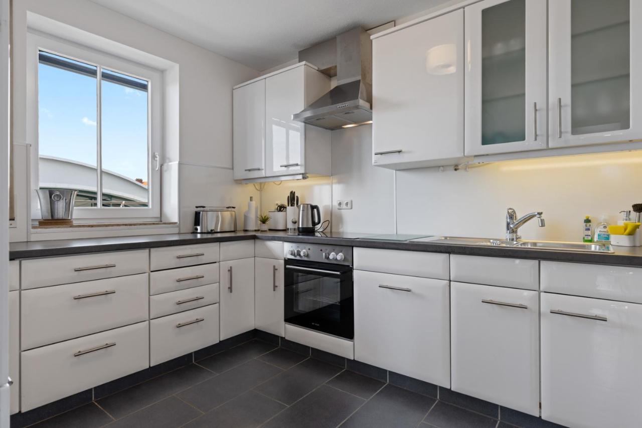 Arbio I Premium Penthouse Apartment Augsburg Luaran gambar