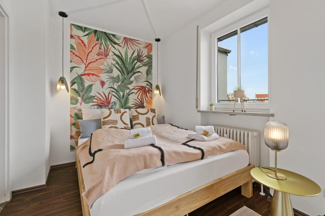 Arbio I Premium Penthouse Apartment Augsburg Luaran gambar