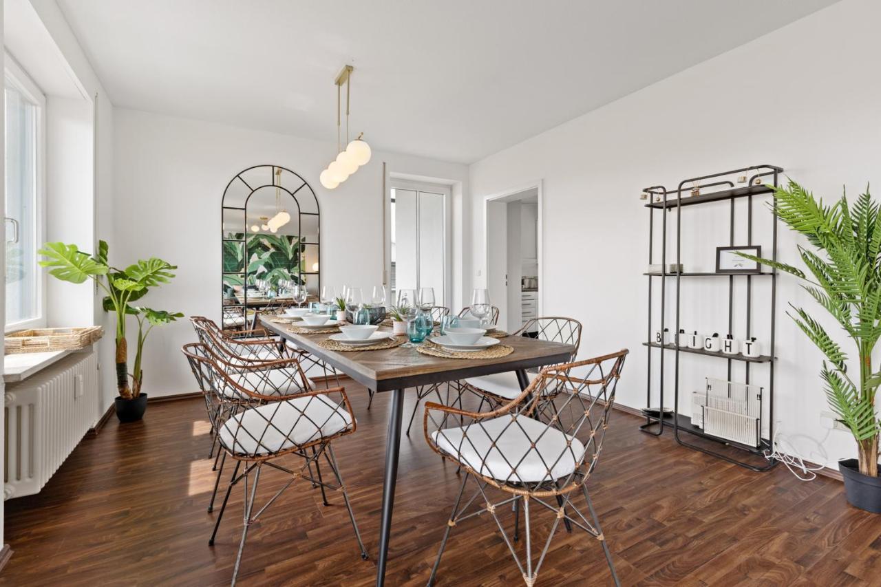 Arbio I Premium Penthouse Apartment Augsburg Luaran gambar