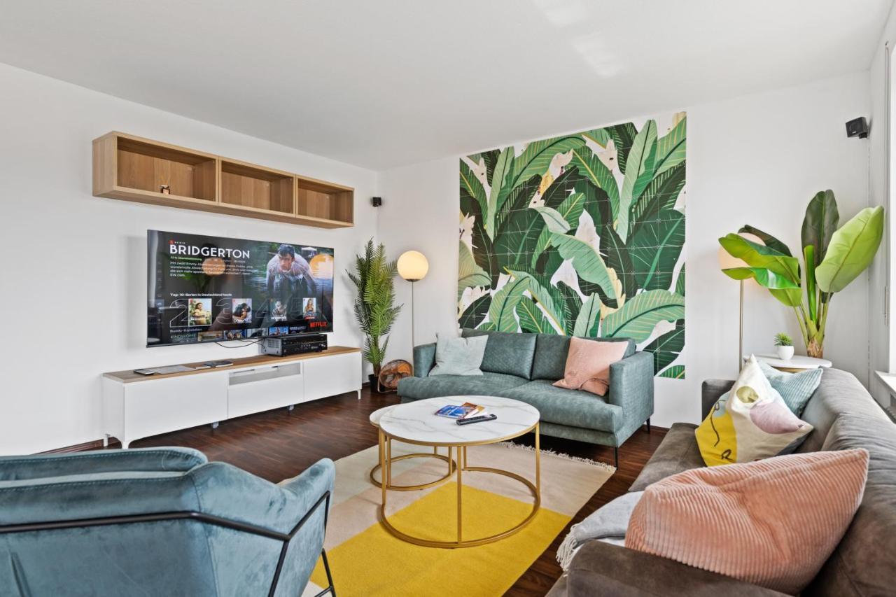Arbio I Premium Penthouse Apartment Augsburg Luaran gambar