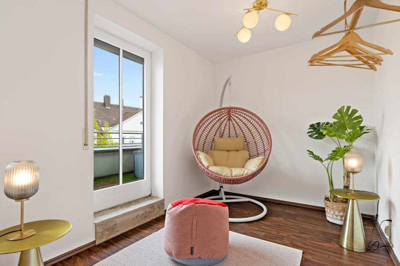 Arbio I Premium Penthouse Apartment Augsburg Luaran gambar
