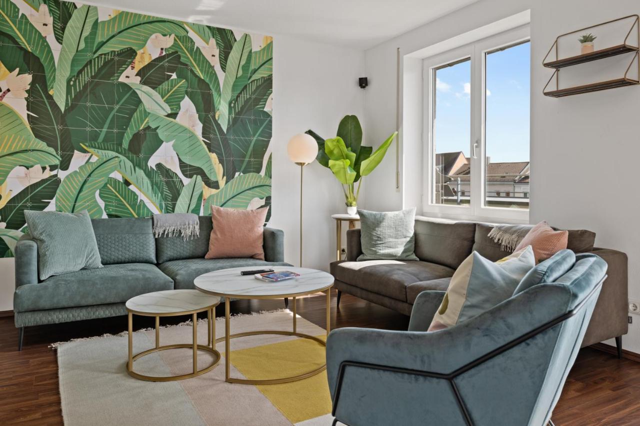Arbio I Premium Penthouse Apartment Augsburg Luaran gambar